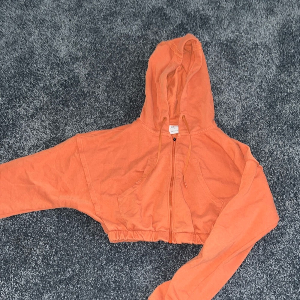KK FIT gymshark cropped hoodie